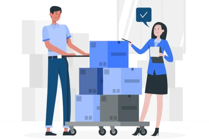 Uniform-delivery-illustration